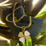 Four Leaf Clover Pendant Necklace for Women