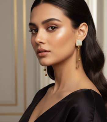 Luxury Gold Drop Earrings for Women