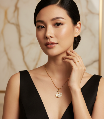 Luxury Gold Plated Necklace